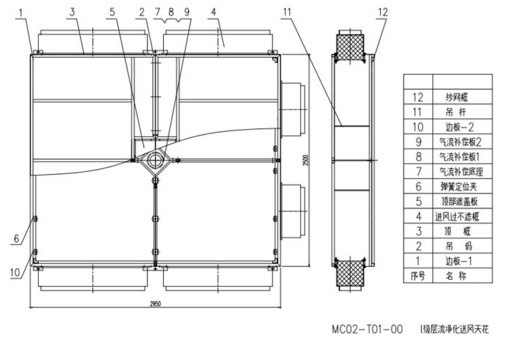 手術室層流送風天花