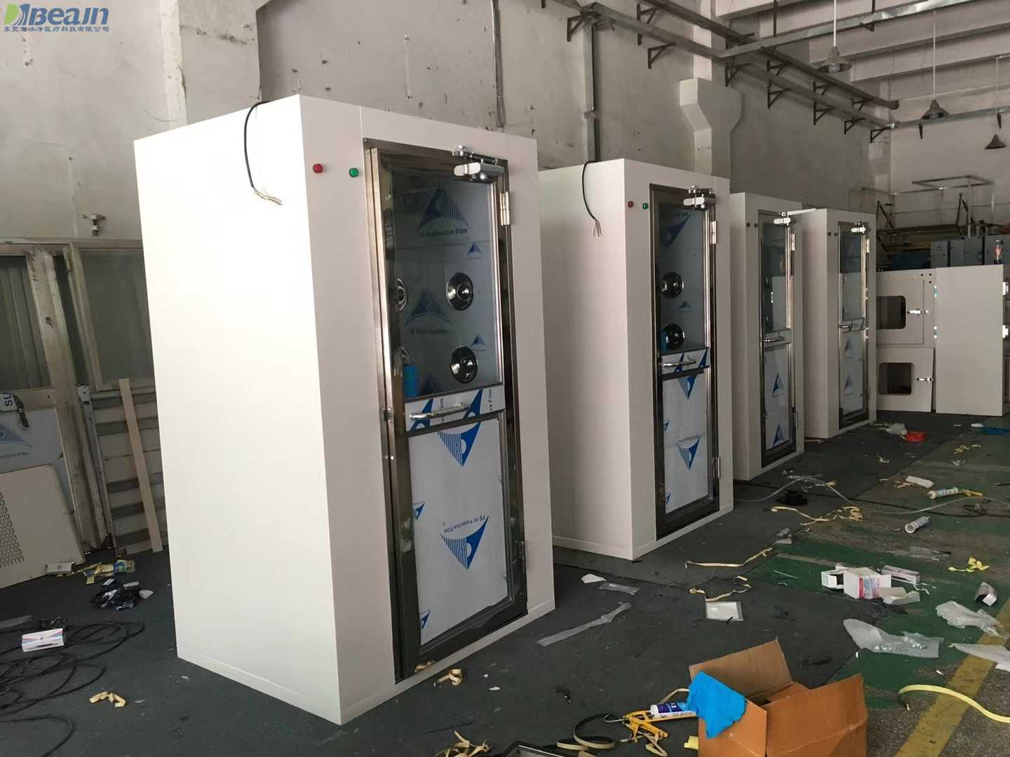 無塵凈化風淋室規格選擇及使用